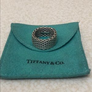 Tiffany & Co mesh ring